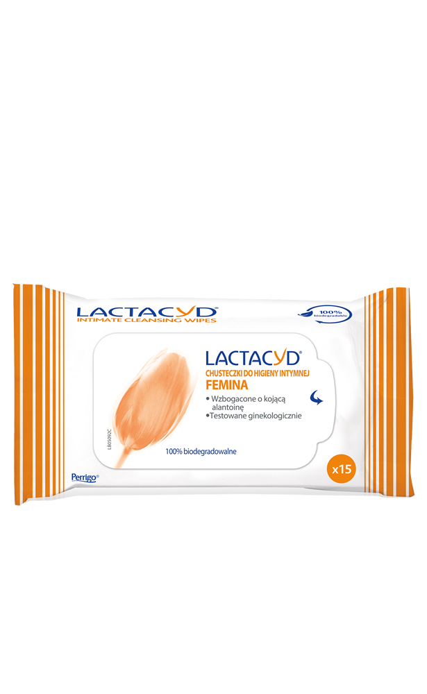 Lactacyd® Femina Chusteczki do higieny intymnej