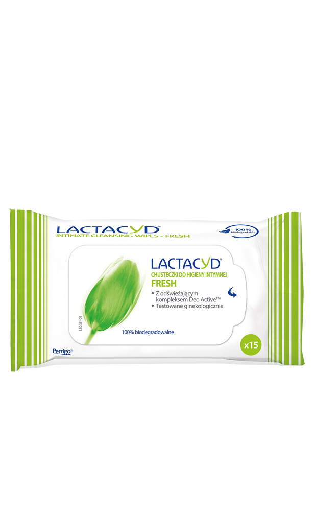 Lactacyd® Fresh Chusteczki do higieny intymnej