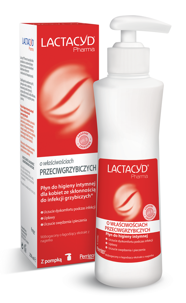 Lactacyd® Pharma Płyn do higieny intymnej o właściwościach przeciwgrzybiczych