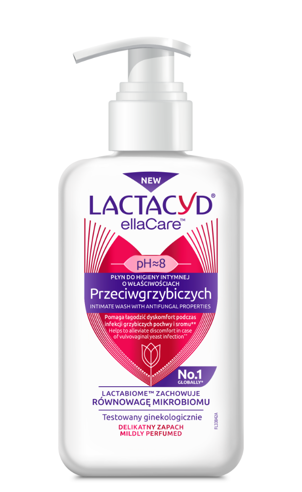 Lactacyd® o właściowościach przeciwgrzybiczych